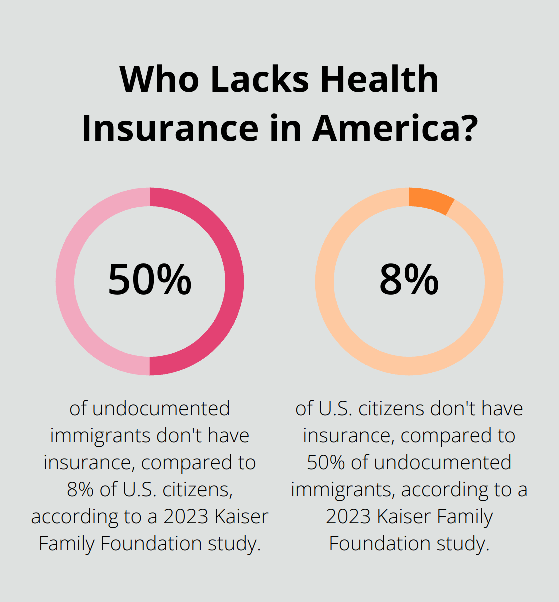 Infographic: Who Lacks Health Insurance in America? - health coverage for undocumented immigrants